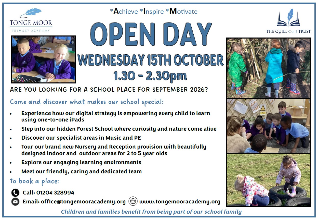 Open Day Flyer 2026